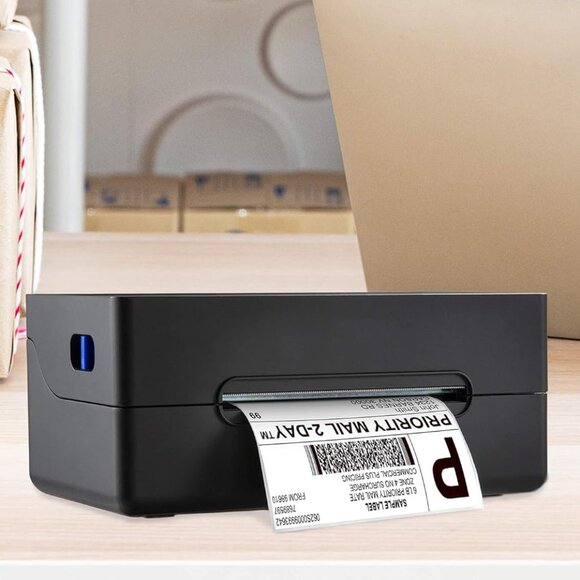 Logia Thermal 300 DPI Label Printer Barcode Shipping Labels Lk. NEW
